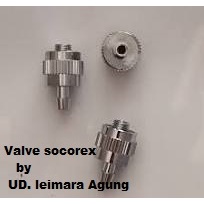 Valve socorex (spare part valve alat suntik socorex swiss)