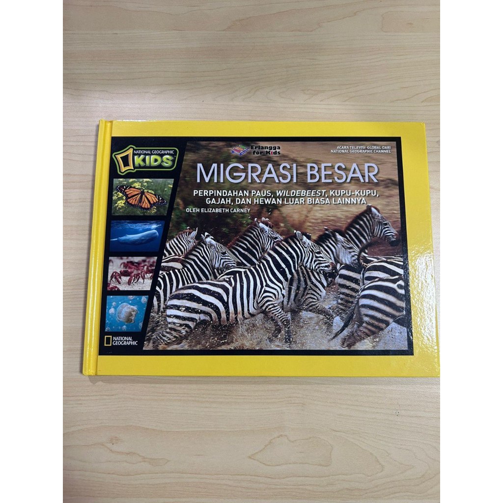 Buku Anak | Natgeo Kids | Hewan Migrasi Besar