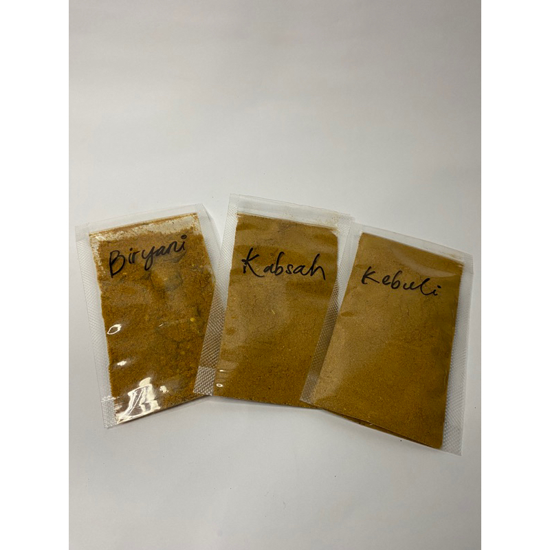 

BUMBU ONLY/KABSAH/MANDHI/KEBULI/BIRYANI/PELENGKAP BUMBU NASI / MANDHI / BIRYANI / KABSAH / KEBULI