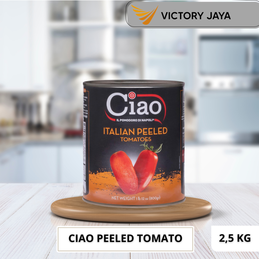 

Tomato Whole Ciao 2,5 kg ciao tomato peeled
