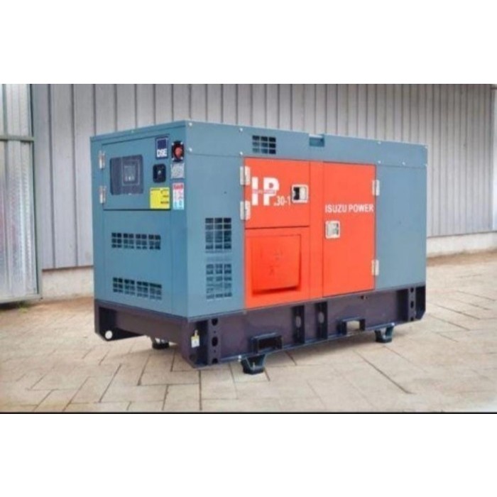 Genset Silent Diesel 30 KVA Isuzu 30 Japan Technology