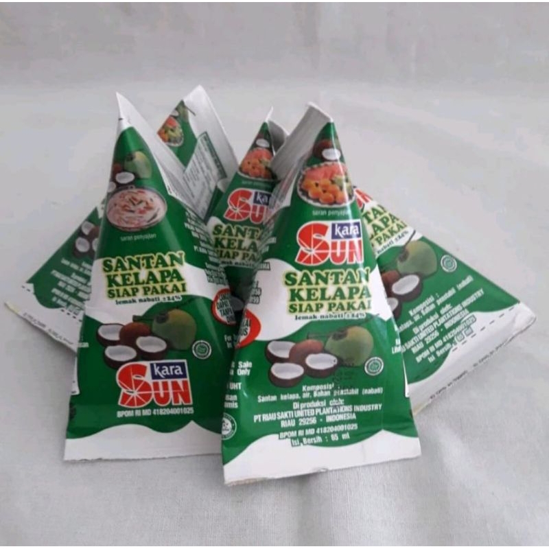 

santan kelapa sun kara 65m paket 10pcs