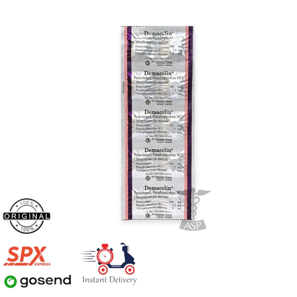 Demacolin Tablet Strip