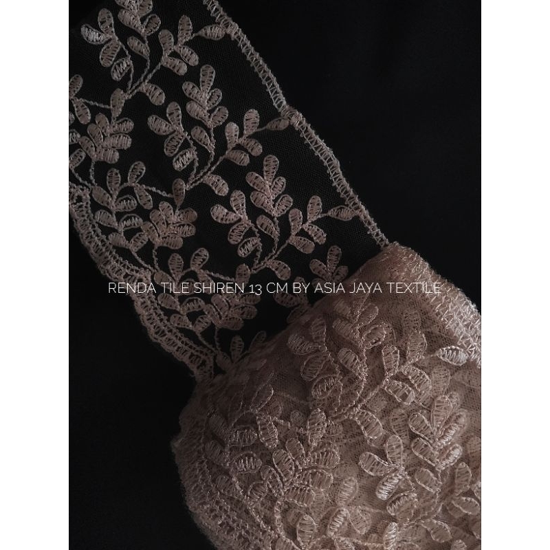 RENDA TILE SHIREN MILO 13 CM / RENDA TILE / KONVEKSI RENDA