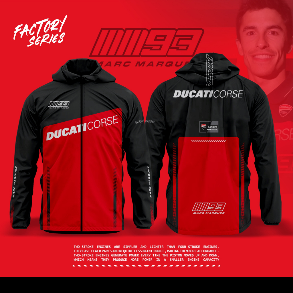 JAKET MOTOR PREMIUM WATERPROOF MARC MARQUEZ