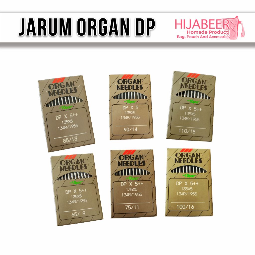 Jarum Organ DP asli / Jarum untuk Mesin  jahit  Juke / Typical / Industri