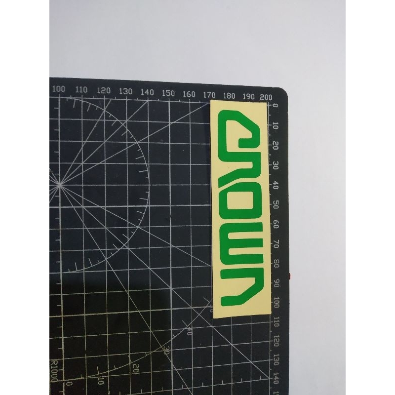 

cutting stiker crown