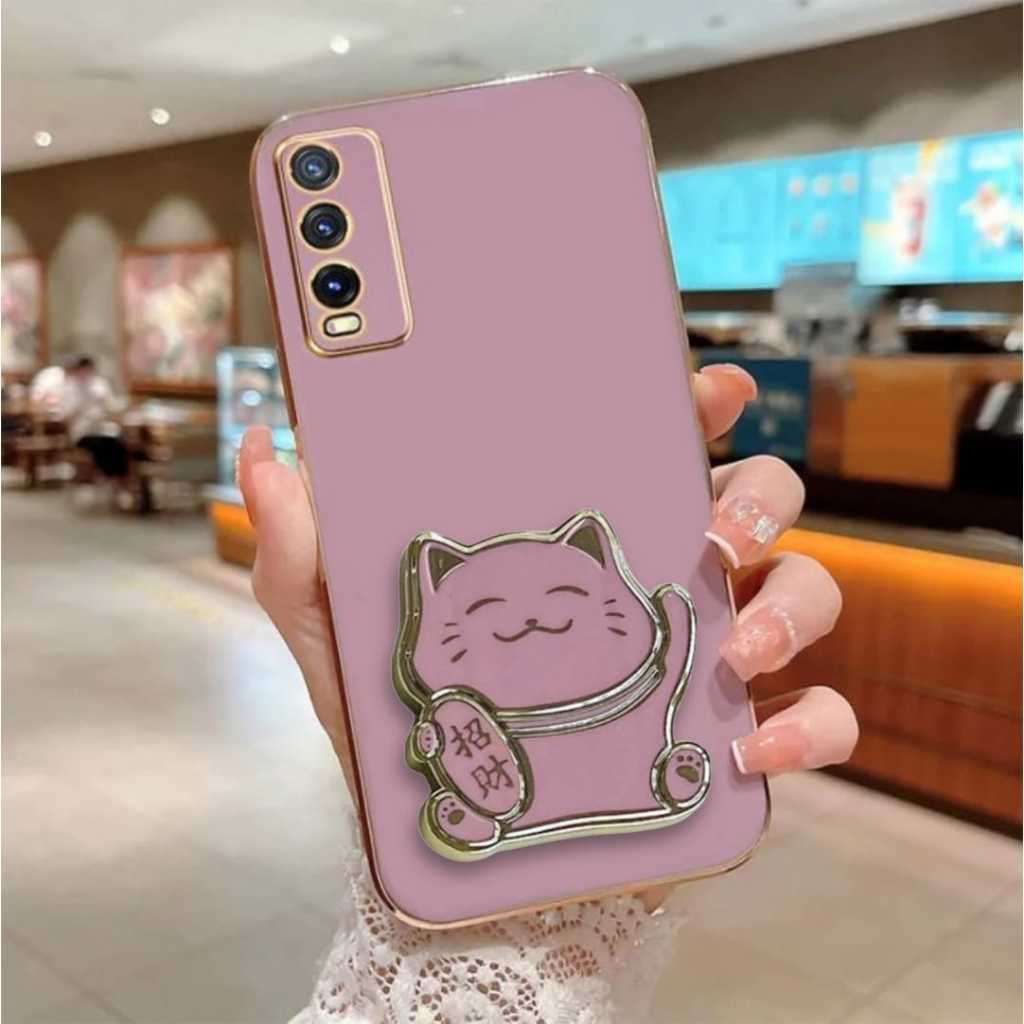 Soft Case VIVO Y20 Y12S Y20i Y20s Case Luxury Plating Import Premium Casing Cover