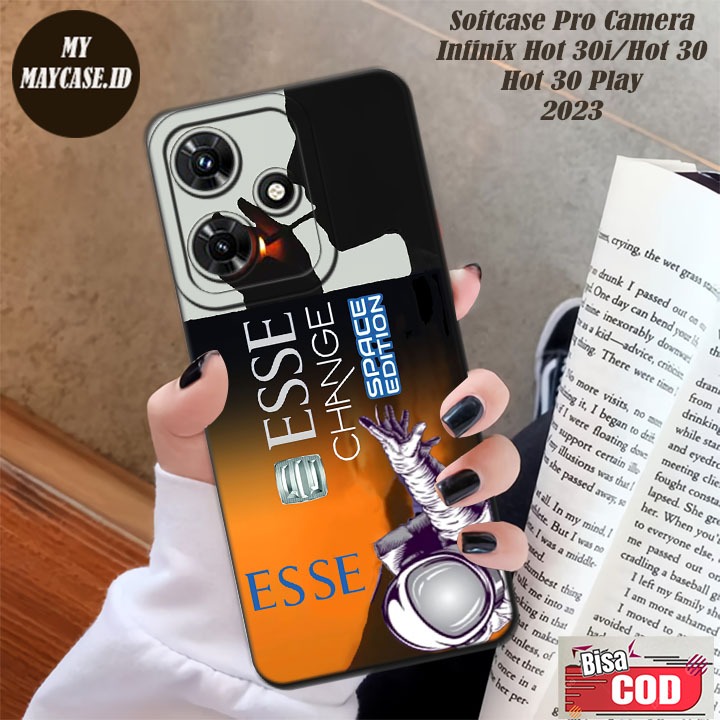 Case INFINIK HOT 30 Play Softcase HOT 30 pelindung Belakang HOT 30i Casing INFINIK HOT 30 Play  Peli