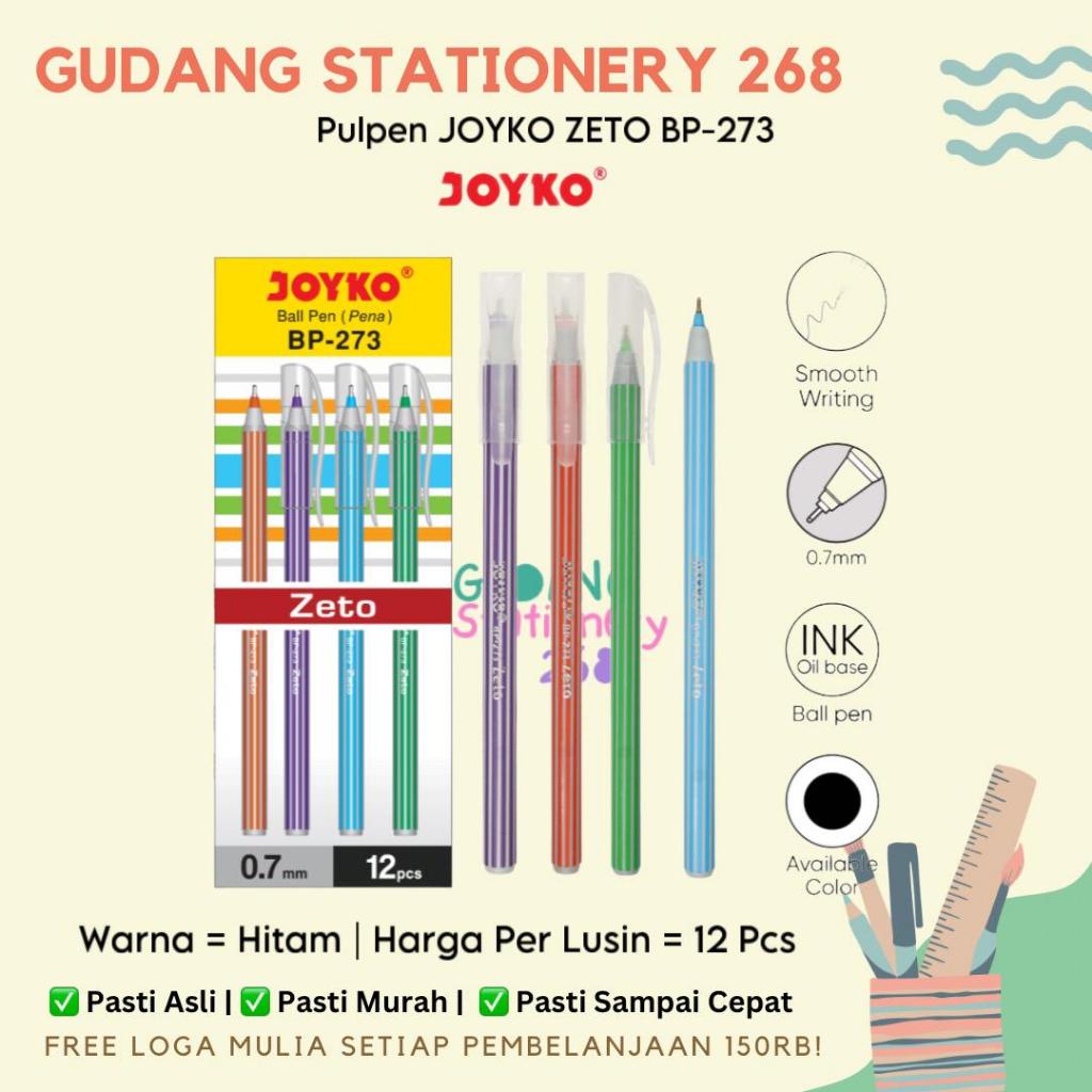 

Pulpen JOYKO Zeto Bp-273 / Pulpen Tinta JOYKO Zeto Bp-273 Murah Berkualitas