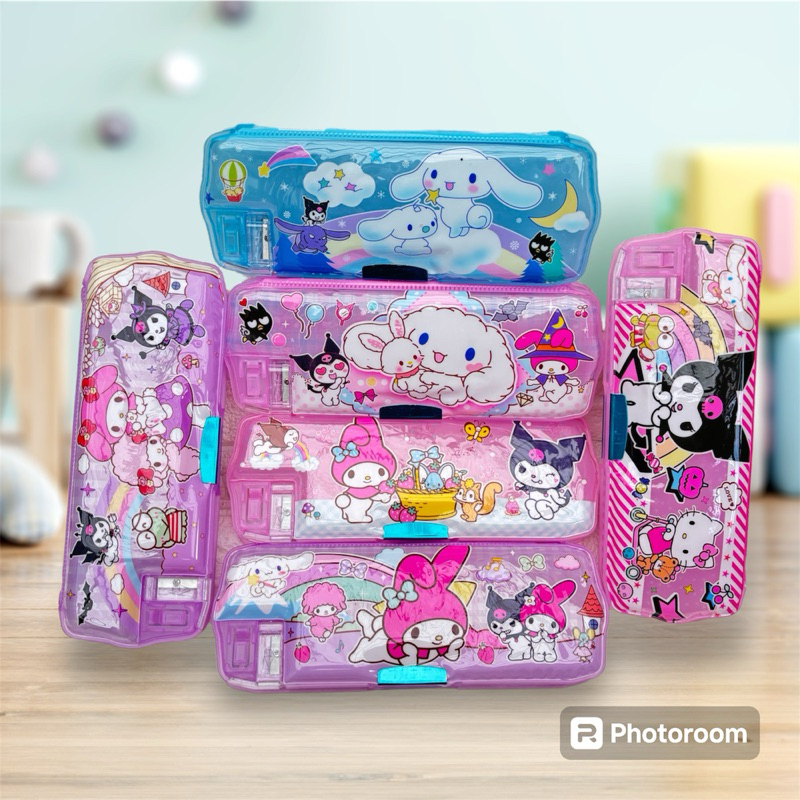 

1037S KOTAK PENSIL MAGNET SANRIO CINNAMOROLL KUROMI PENCIL CASE PRINCESS
