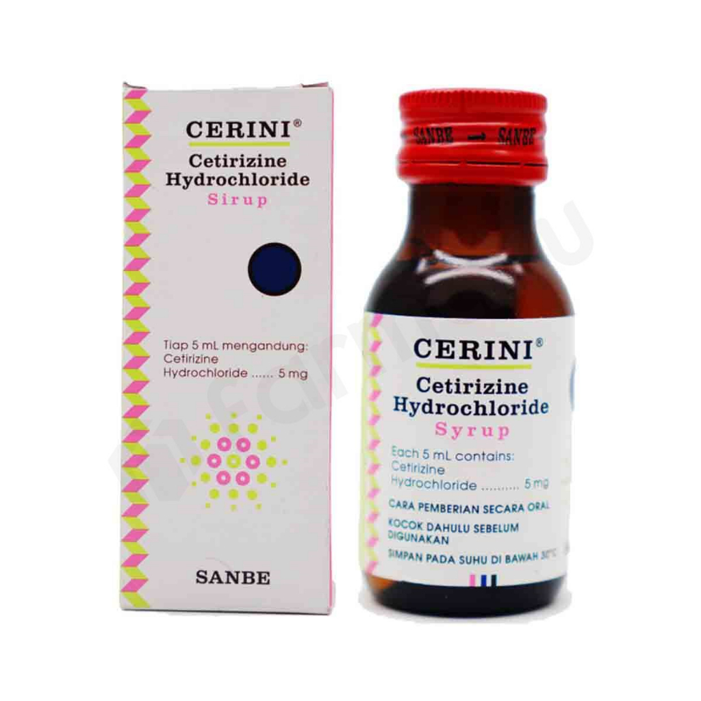 CERINI SIRUP 60 ML OBAT SIRUP ALERGI ANAK ANAK