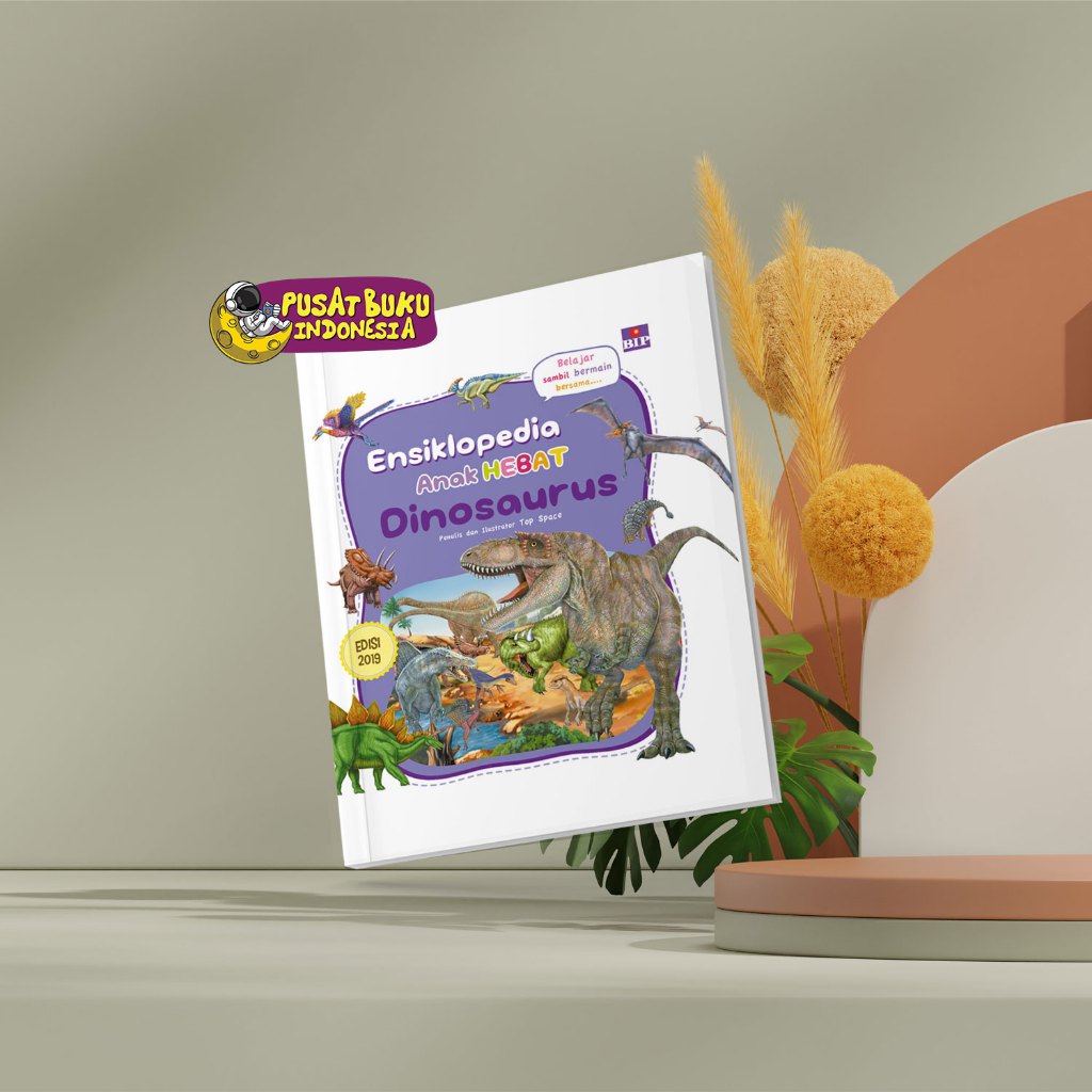 Buku Dongeng Cerita Anak Ensiklopedia Anak Hebat  Dinosaurus Anak Tk Paud