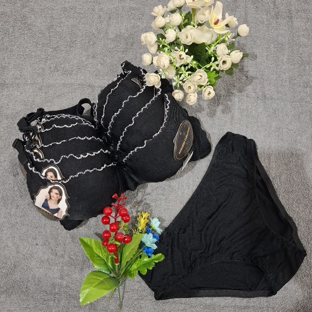 Setelan Pakaian Dalam Bra & Cd Set Bra Wanita Set Lingery CD set Bra