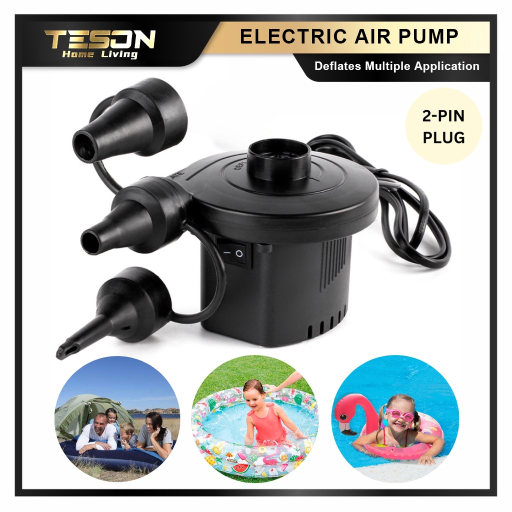 Pompa Angin Elektrik AC Kasur Sofa Kolam / Electric Air Pump Vacum