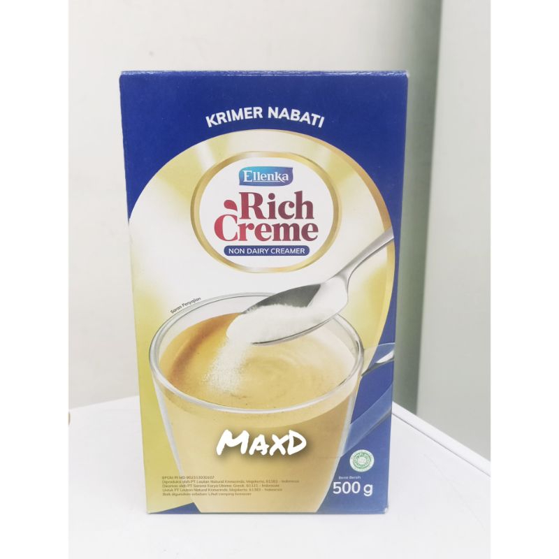 

Ellenka Rich Creme Non Dairy Creamer Krimer Nabati 500gr