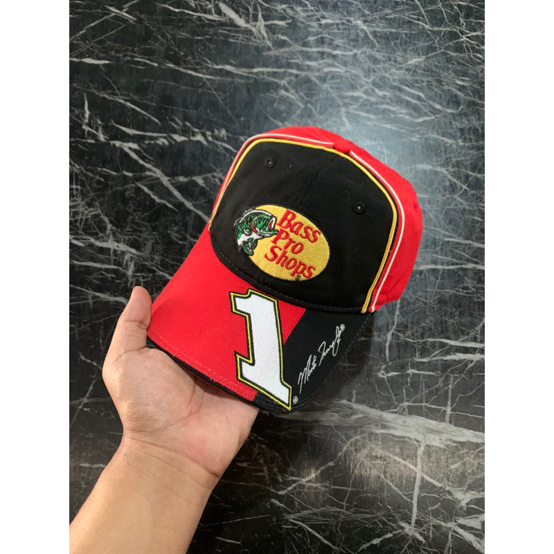 BASS PRO SHOP X NASCAR | VINTAGE HAT | TOPI SECOND