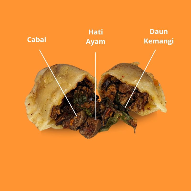

CIRENG ISI HATI PEDAS KHAS BANDUNG. MAKANAN / FROZEN FOOD