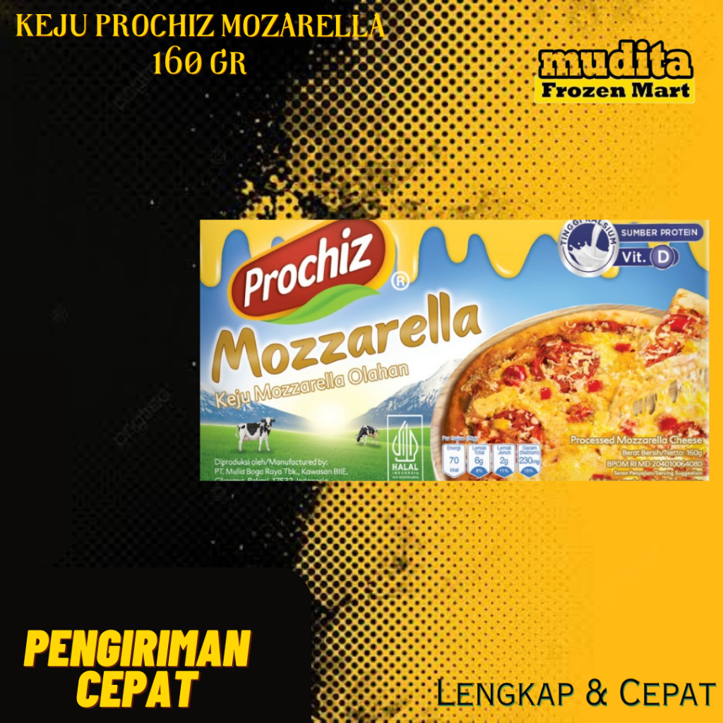 

Keju Prochiz Mozarella 160 gr