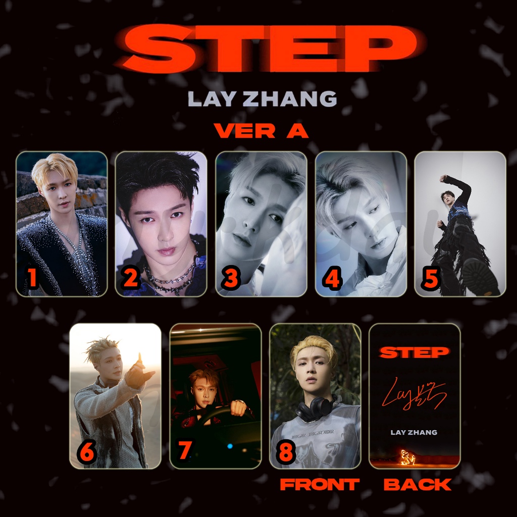 PC-1687, Photocard Lay Zhang STEP 2 sisi