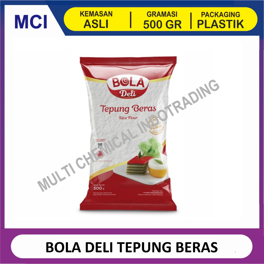 

BOLA DELI TEPUNG BERAS 500 GR