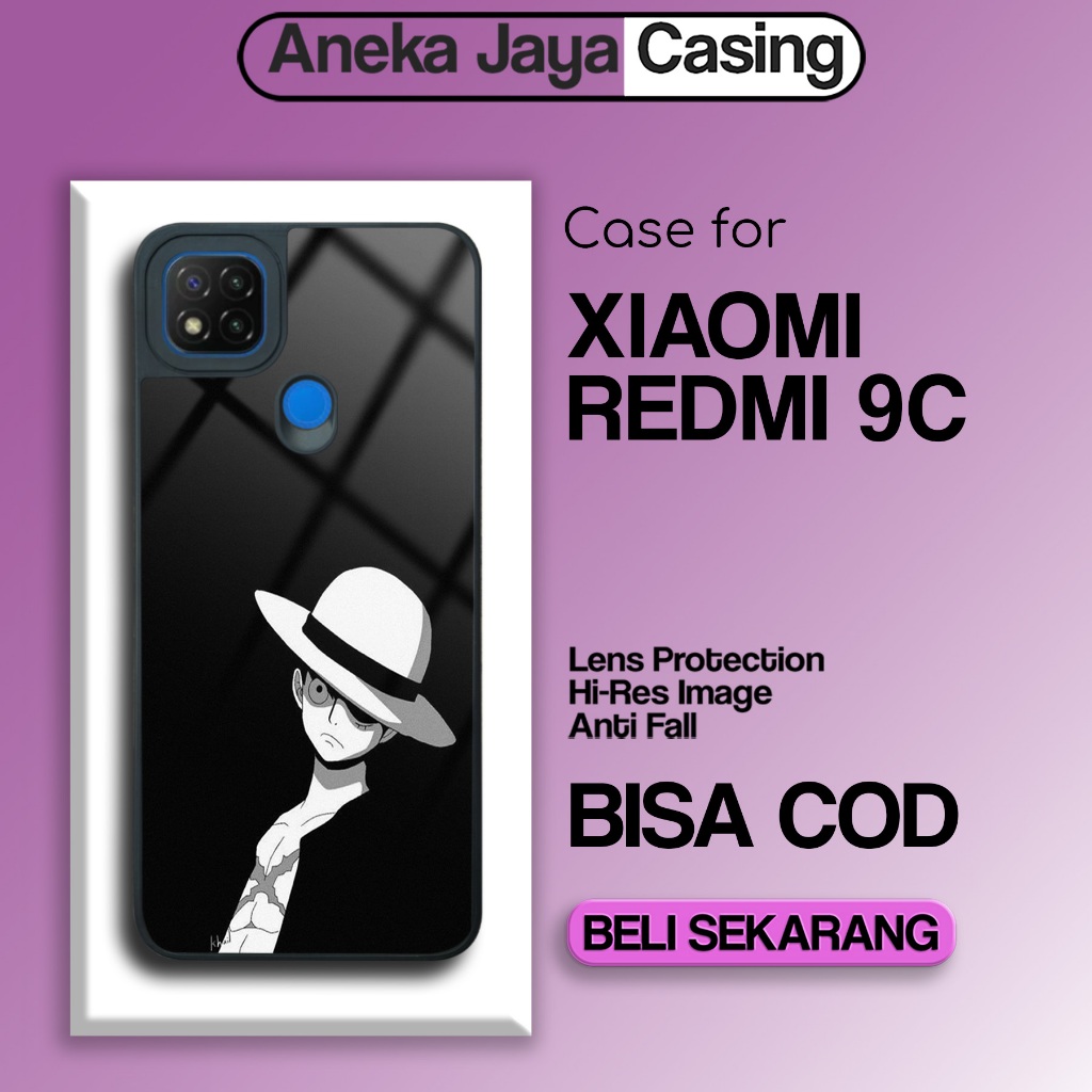 Case Redmi 9C Terbaru - Casing Redmi 9C - Motif Luffy gear 05 - Hardcase Premium Glossy - Softcase H