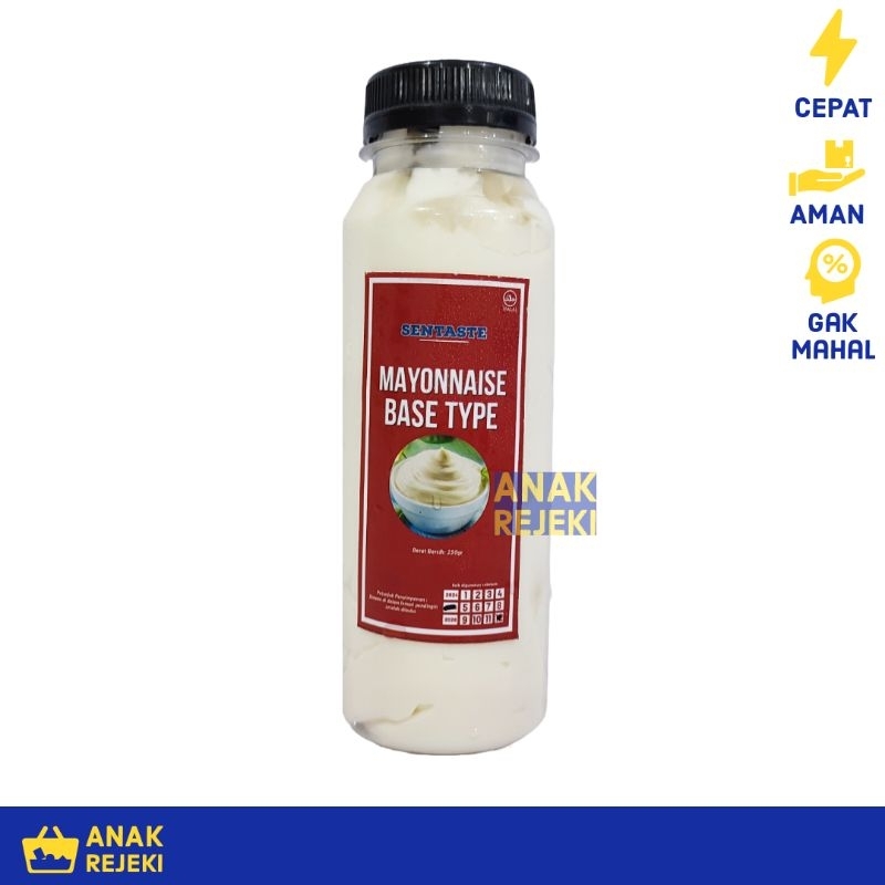 

Mayo Base Type Sentaste 250gr - Saus Mayonnaise Dasar Mayonaise