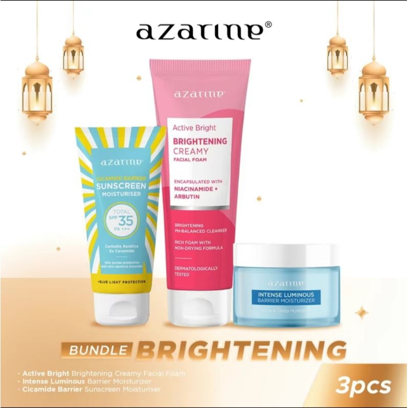 Azarine Sunscreen Bundle Brightening Skincare