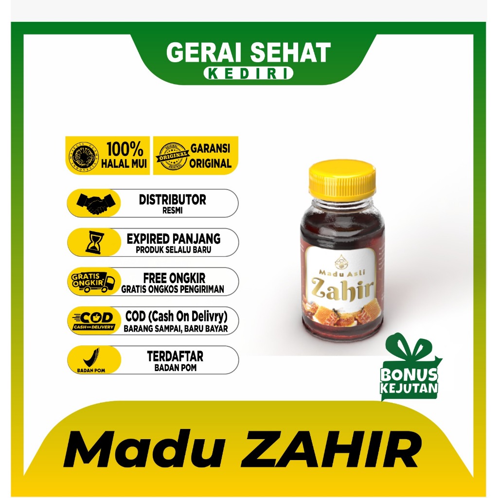 

MADU ZAHIR - MADU HERBAL - MADU UNTUK KESEHATAN - MADU ASLI DARI LEBAH