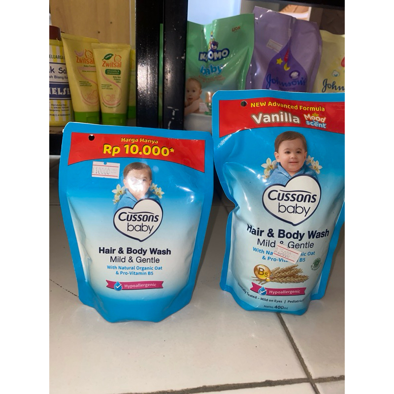 cussons baby hair & body wash