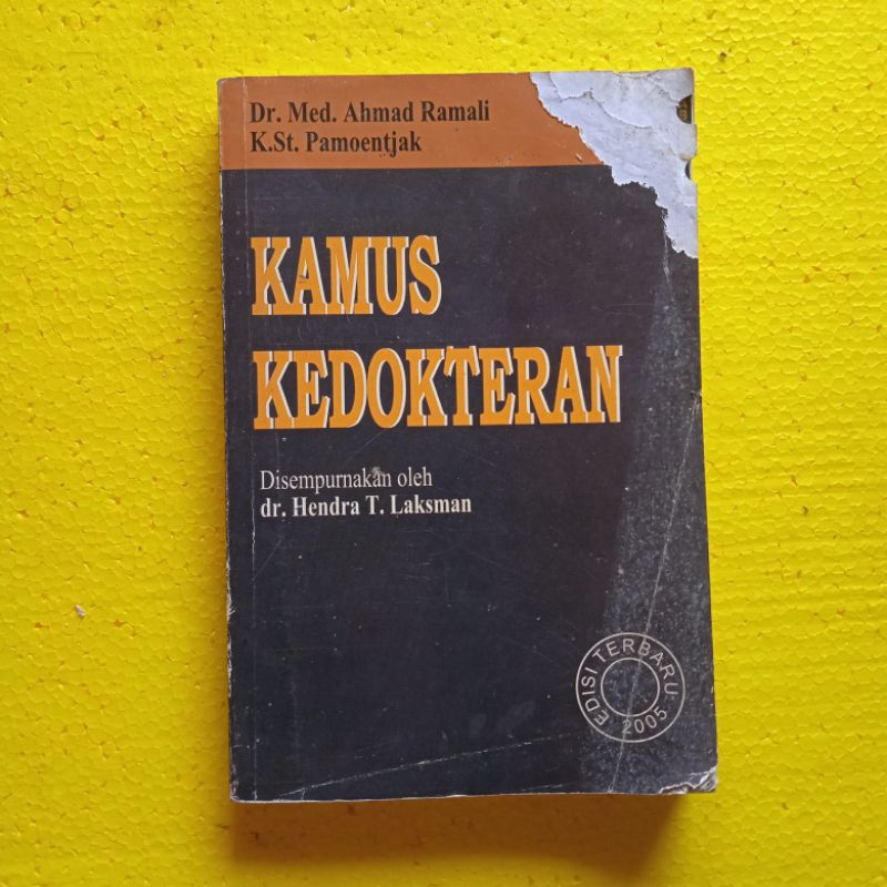 [Djambatan] Buku Kamus, Buku Kesehatan, Buku Kedokteran, Buku Penunjang : Kamus Kedokteran - Ahmad R
