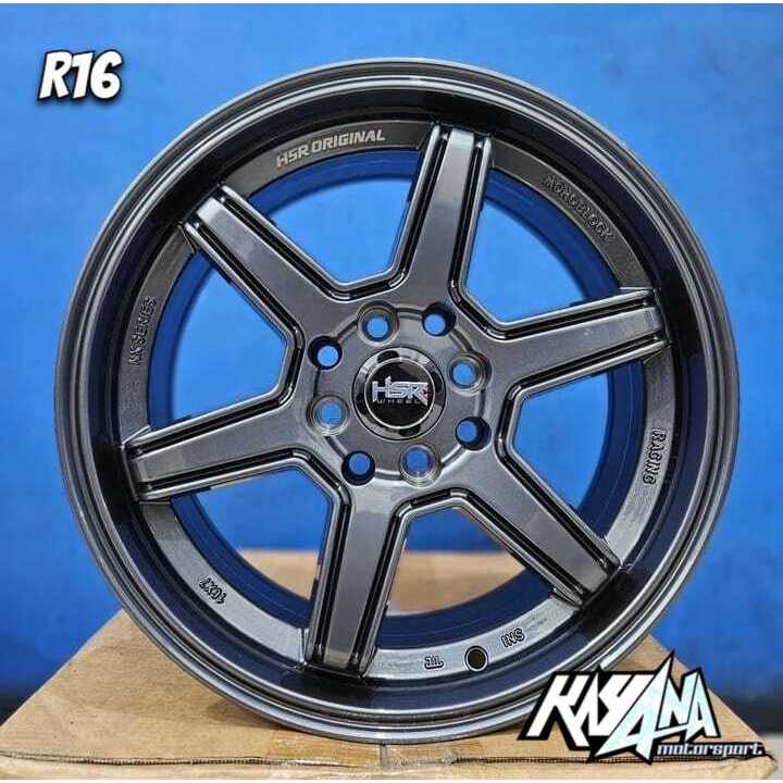 Velg Mobil R16 Hsr Minas Buat Avanza Mobilio Yaris Jazz Velg Hsr Minas R16 Tubles