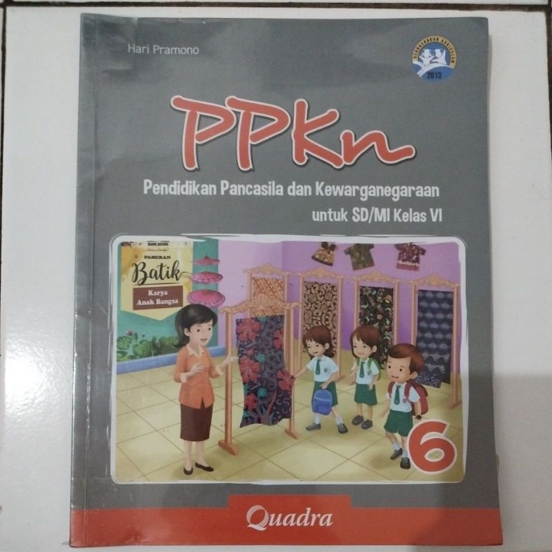 Buku PPKN Kelas 6 Quadra