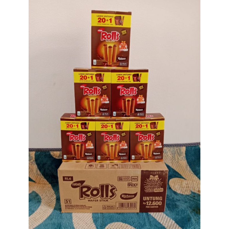 

Nabati rolls 6gr 20pcs