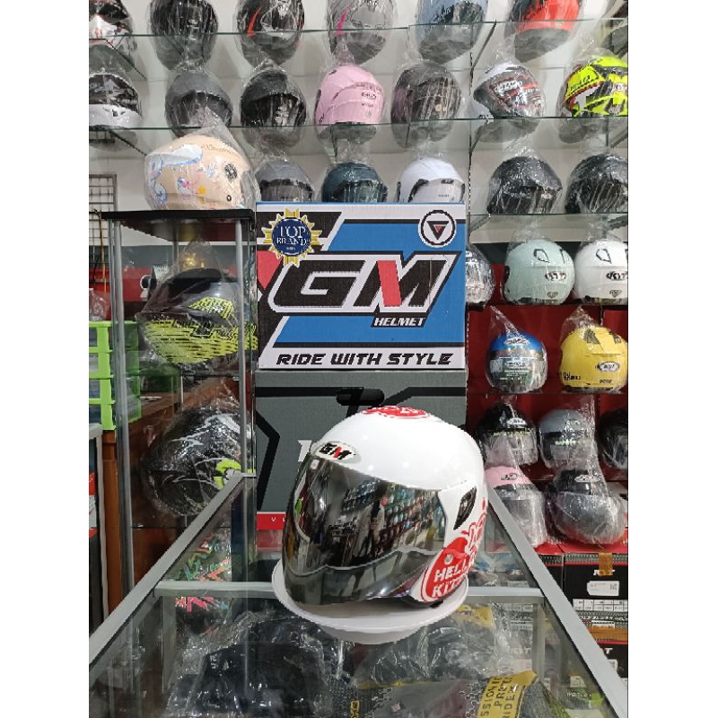 HELM ANAK GM MOTIF HELLO KITTY