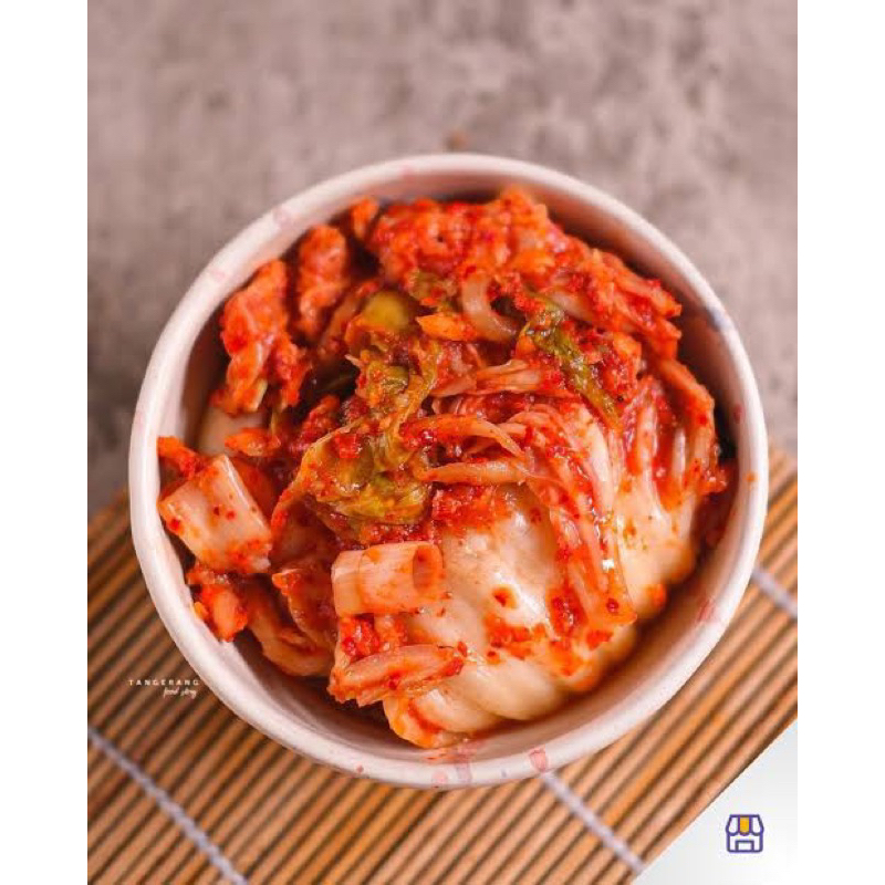 

500gr KIMCHI SAWI PEDAS II packing plastik foodgrade