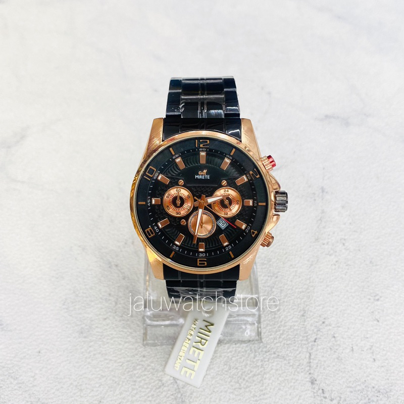 JAM TANGAN PRIA RANTAI MIRETE ORIGINAL