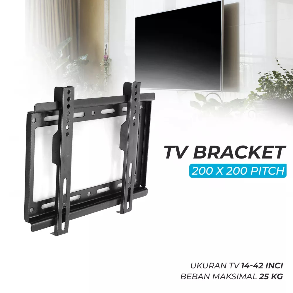 BREKET TV GANTUNGAN TV LED 14-42 Inch beban 25 Kg