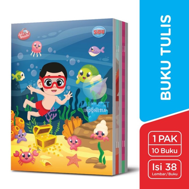 

CUCI GUDANG 1 Pcs Buku Tulis SINAR DUNIA isi 38 Lembar Kwarto Kuarto Quarto A5 Biasa Cover Unisex SiDU