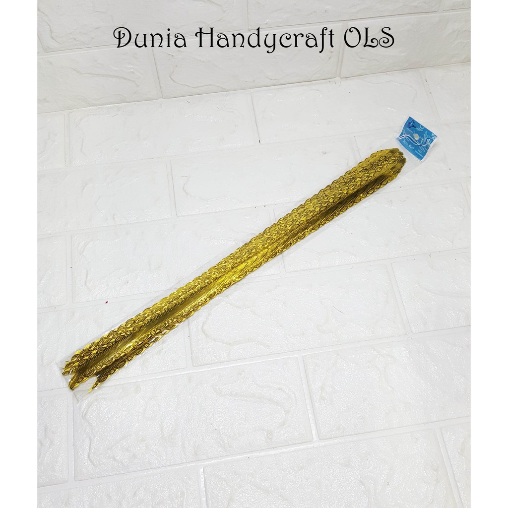 

DISCOUNT 1 PCS Pita Tarik Renda Kecil Ribbon Hiasan Kotak Kado Souvenir Dekorasi