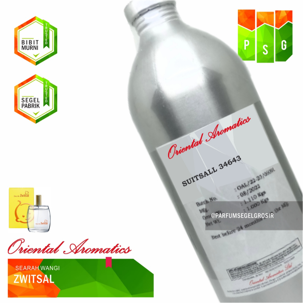 SUITSALL | Zwitsalbaby | Oriental Aromatic | 1Kg Segel