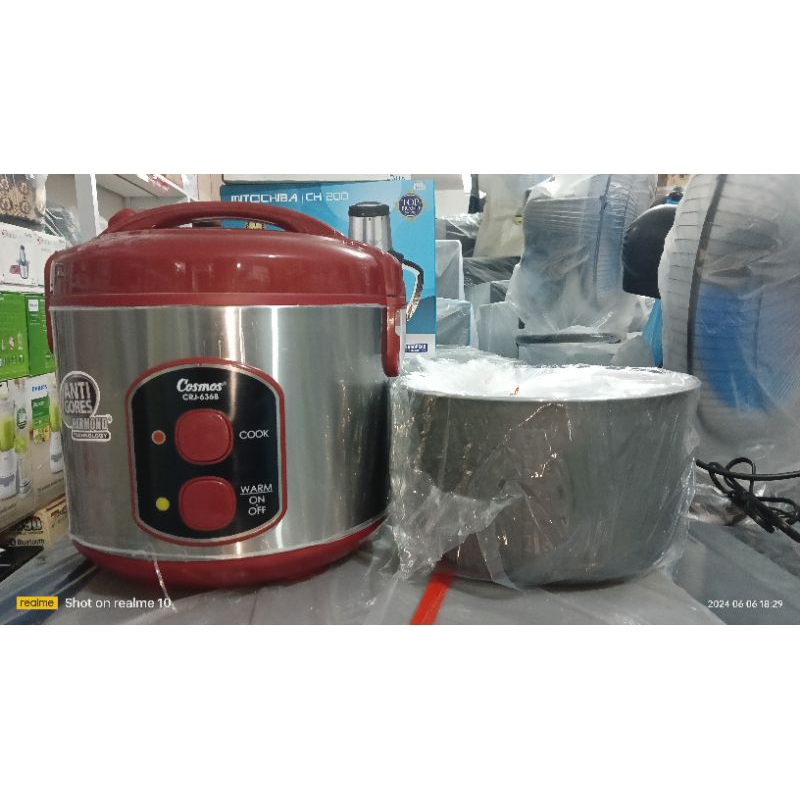 rice cooker cosmos CRJ-6368 2L