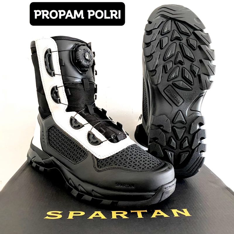 Sepatu PDL Kelinci Tali Putar Provost POLRI Tactical