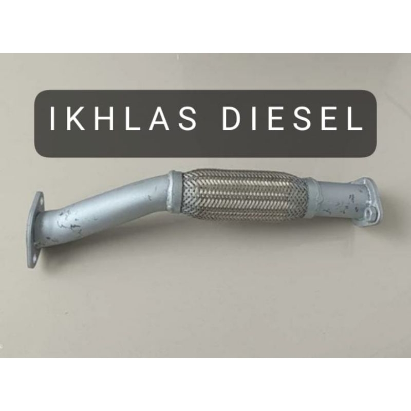 KDE 6500 ELBOW KNALPOT/FLEXIBLE KNALPOT untuk mesin genset solar