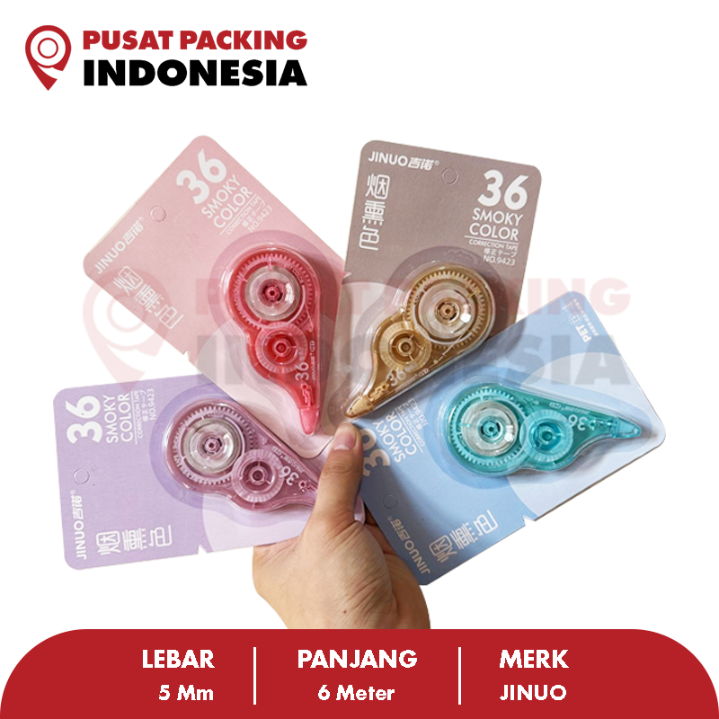 

Tip-ex Roll JINUO Correction Tape PUSAT PACKING INDONESIA