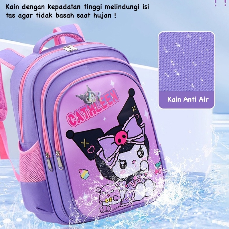 Tas Sekolah Motif Sanrio My Melody Kuromi Astronot Ransel Anak Laki-Laki Perempuan Untuk Anak Tk Sd 