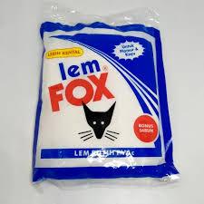 

Lem Fox Biru White Glue Lem Putih Fox 600gr / 600gram