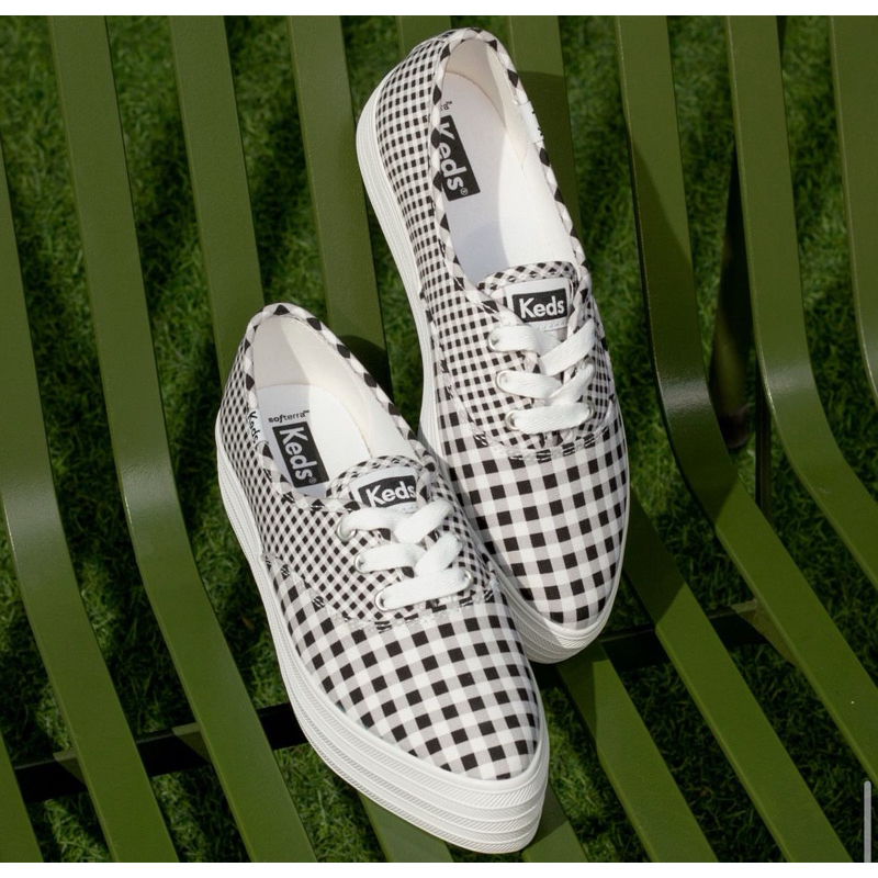 KEDS-POINT CANVAS BLACK/WHITE