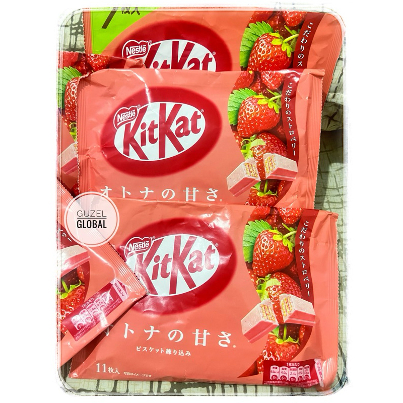 

Kitkat Strowberry Japan isi 11