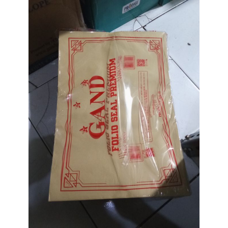 

Amplop coklat Folio/F4 seal 1 pack